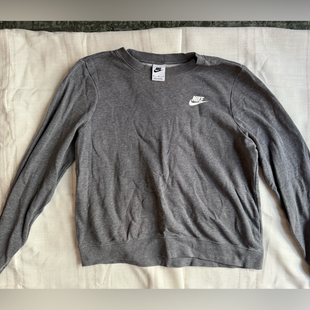 Nike Charcoal Gray Crewneck Sweatshirt